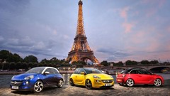 Eiffel Tower Paris France cars