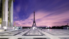Eiffel Tower Paris France cityscapes