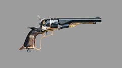 Eldorado revolvers concept art minimalistic westwood