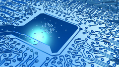 Electric circuits board chip