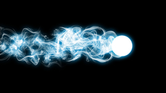 Electric smoke blue by