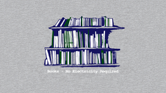 Electricity Books bookshelf grey