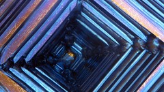 Element Science abstract crystals minerals bismuth iridescence