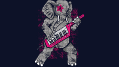 Elephants keytar