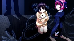 Elfen lied anime girls