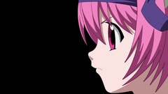 Elfen lied black background