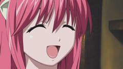 Elfen lied pink hair