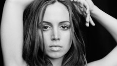 Eliza dushku portraits greyscale
