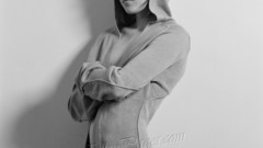 Ellen page monochrome greyscale