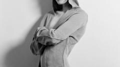 Ellen page monochrome greyscale