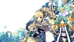 Elves armor Swords bows anime girls