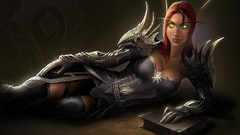 Elves faces fan art world of warcraft artwork video games 