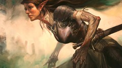 Elves magic: the gathering fantasy art diseases
