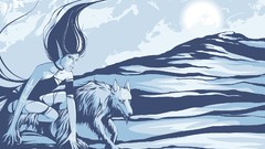 Elves monochrome vectors