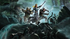 Elves skeletons human forests dwarfs the lord of the rings The 