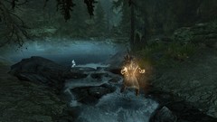 Elves the elder scrolls v skyrim caves rivers