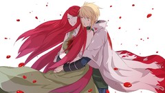 Embrace yondaime redheads naruto shippuden uzumaki kushina 