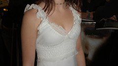 Emily browning white dress