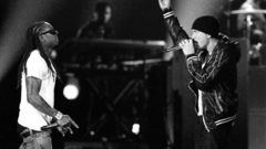 Eminem monochrome lil wayne