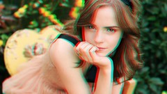 Emma watson anaglyph