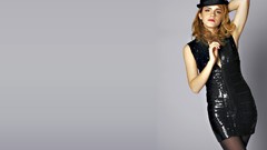 Emma watson black dress