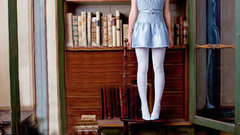 Emma watson bookshelf