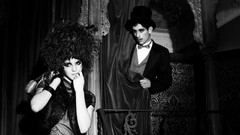 Emma watson grayscale fashion photography