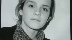 Emma watson grayscale monochrome