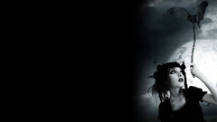 Emo black background
