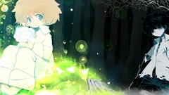 Empty blue eyes brunettes black eyes Mononoke