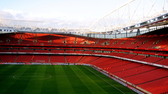 Empty stadium high Emirates nearly Resolution