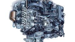 Engine wheels Porsche white background 3d pistons cutaway 