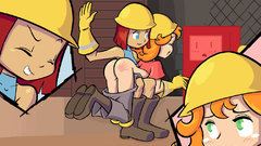 Engineer TF2 spanking team