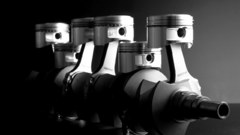 Engines pistons connecting rods