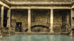 England architecture Pillars historic HDR Photography 