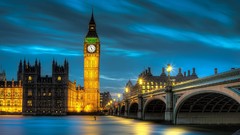 England Big Ben Bridges great britain