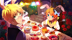 England blue eyes tea