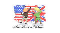 England Flags USA Anime