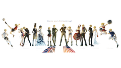 England Flags USA Anime