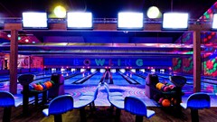 Entertainment bowling bowling lane Bowling Ball black lighting