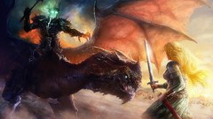 Eowyn Nazgul artwork the lord of the rings The Witch King