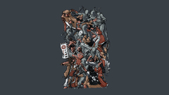 Epic battle of military