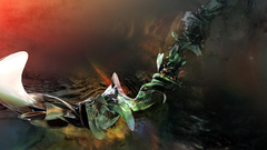 Epic tiem abstract sunset