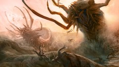 Eruption magic: the gathering artwork Hellion