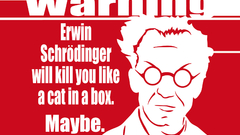 Erwin Schrödinger Simple Background