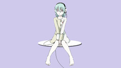 Eureka blue hair headphones