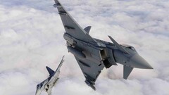 eurofighter typhoon jet-fighter airplane Aircraft sky vehicle