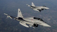 eurofighter typhoon jet-fighter airplane Aircraft vehicle