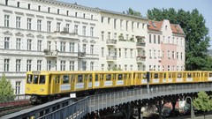 Europe architecture cityscapes trains