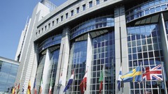 Europe Flags architecture cityscapes